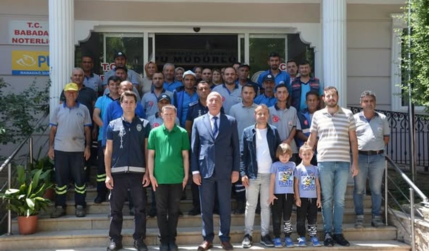 Babadağ Belediyesi’nde Bayramlaşma Programı Gerçekleştirildi