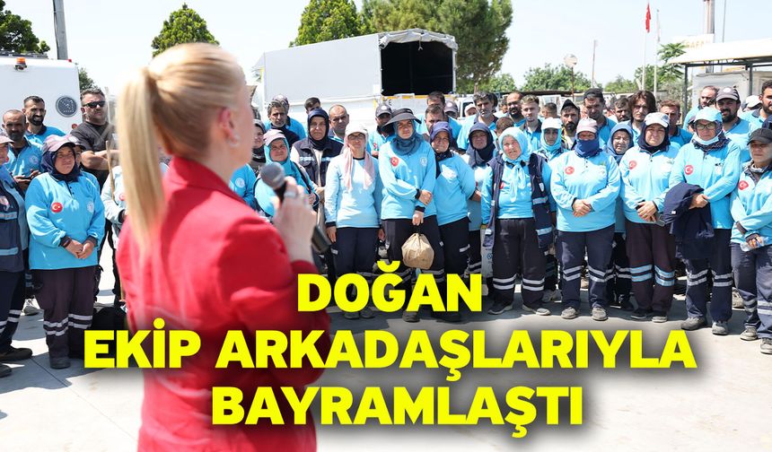 Doğan Ekip Arkadaşlarıyla Bayramlaştı
