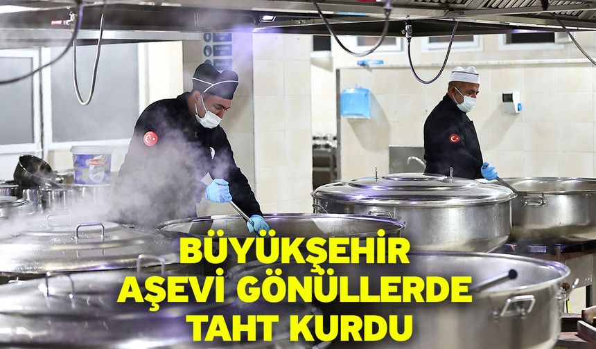 Büyükşehir Aşevinden yararlanan kişi sayısı 1 yılda 68 kat arttı