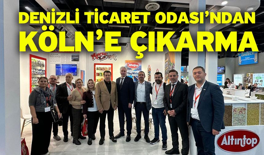 DTO, 53 Kişilik Heyetle Almanya’daki Anuga 2025 Gıda Fuarı’nda