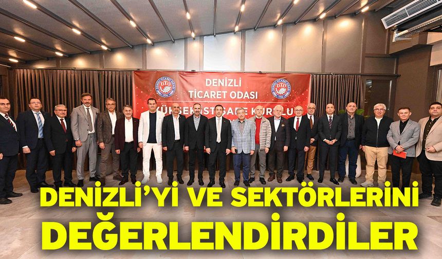 Denizli Ticaret Odası, Yüksek İstişare Kurulu’nu Topladı