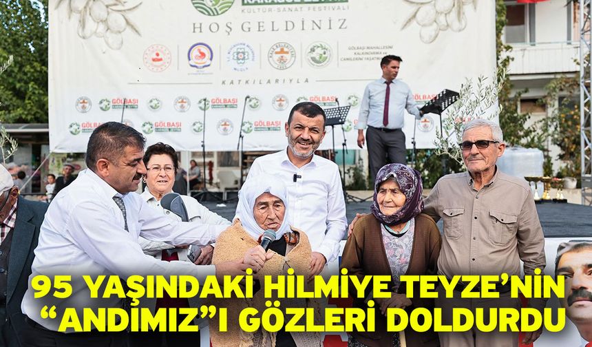 Nuri Başkan ile Hilmiye Teyze’nin “Andımız” anı 10 Kasım öncesi yürekleri titretti