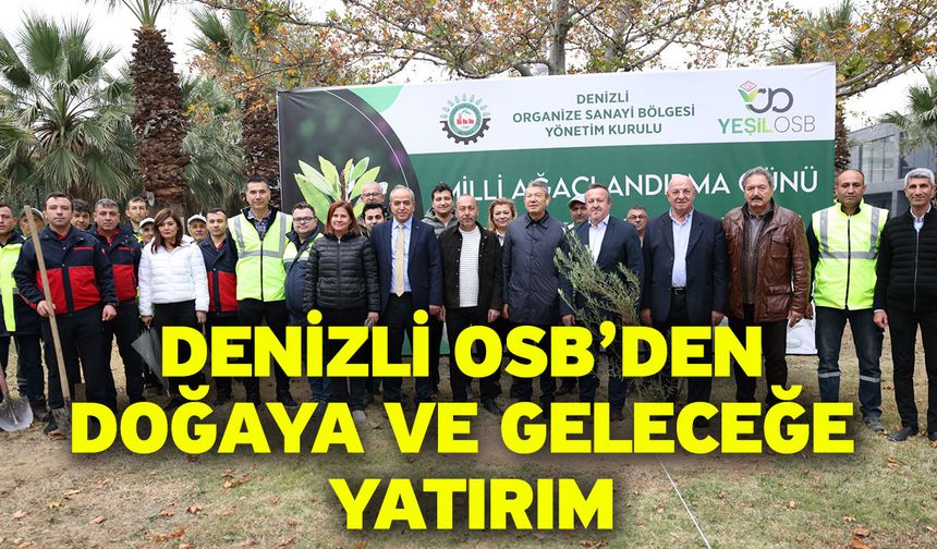 Milli Ağaçlandırma Günü’nde Fidanlar Toprakla Buluştu