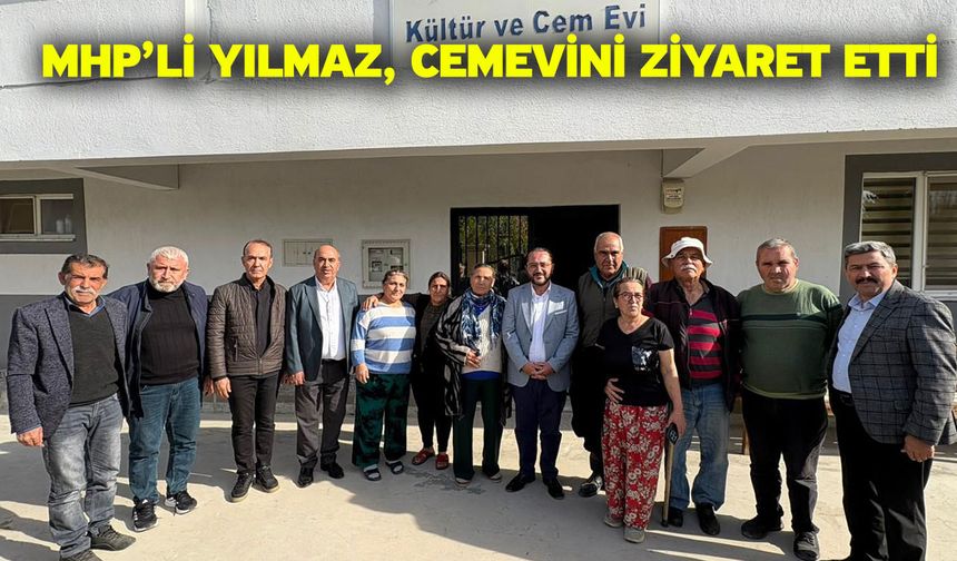 MHP’li Yılmaz, Cemevini Ziyaret Etti