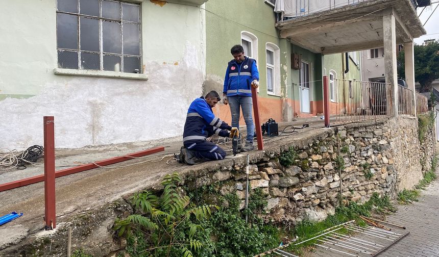 Babadağ’da Güvenlik İçin Yeni Korkuluk Çalışmaları Başladı