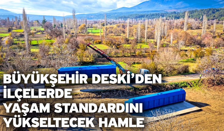 5 mahalleye 52.6 milyon TL’lik paket atıksu arıtma tesisi kuruluyor