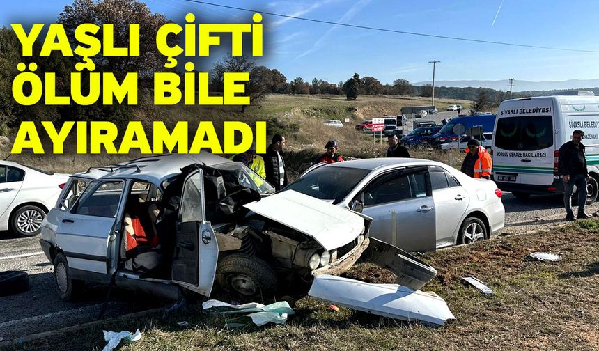 Yaşlı Çifti Ölüm Bile Ayıramadı