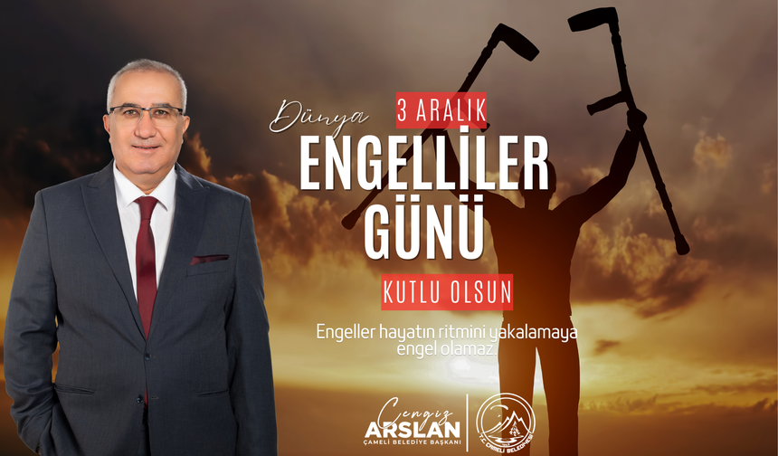 Arslan "Gerçek Engeller Bakış Açılarımızdadır”