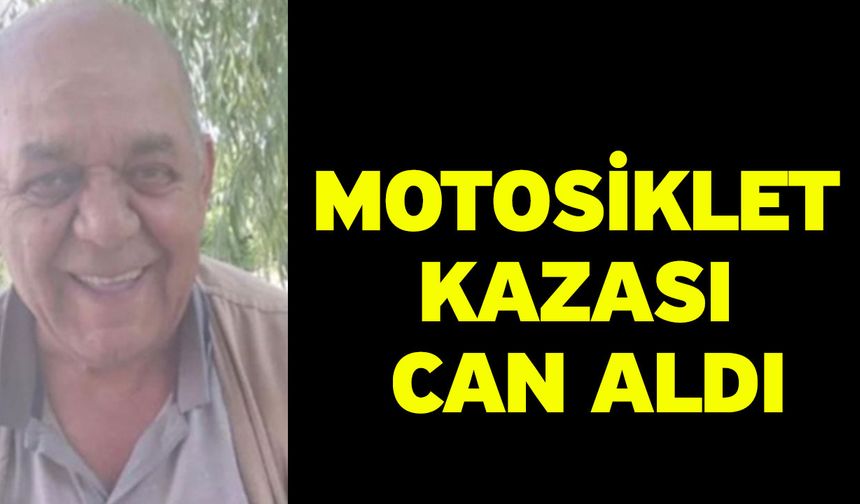 Motosiklet Kazası Can Aldı