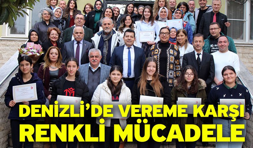Denizli’de Vereme Karşı Renkli Mücadele