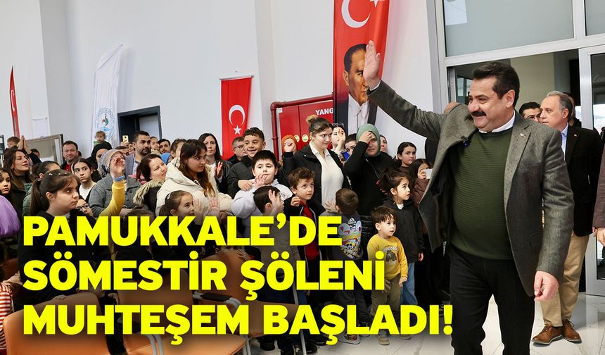 Pamukkale Belediyesi’nin Karne Hediyesi Çocuklardan Tam Not Aldı