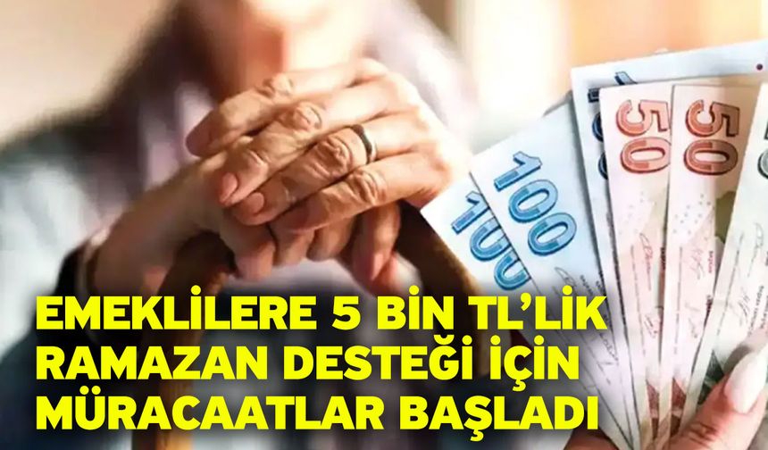 Çavuşoğlu’ndan 5 bin TL’lik Ramazan desteği