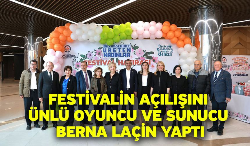 Büyükşehirle Üreten Kadınlar Festivali kapılarını açtı