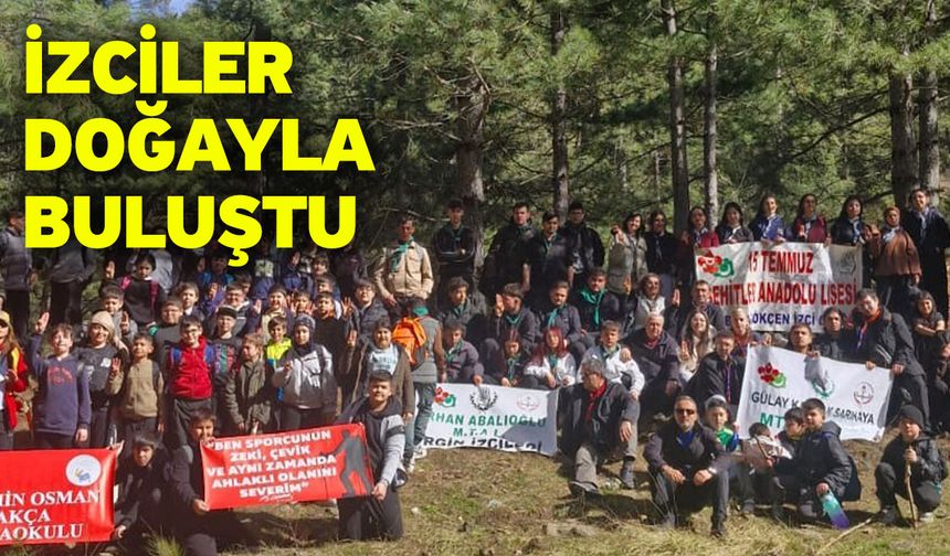 İzciler doğayla buluştu