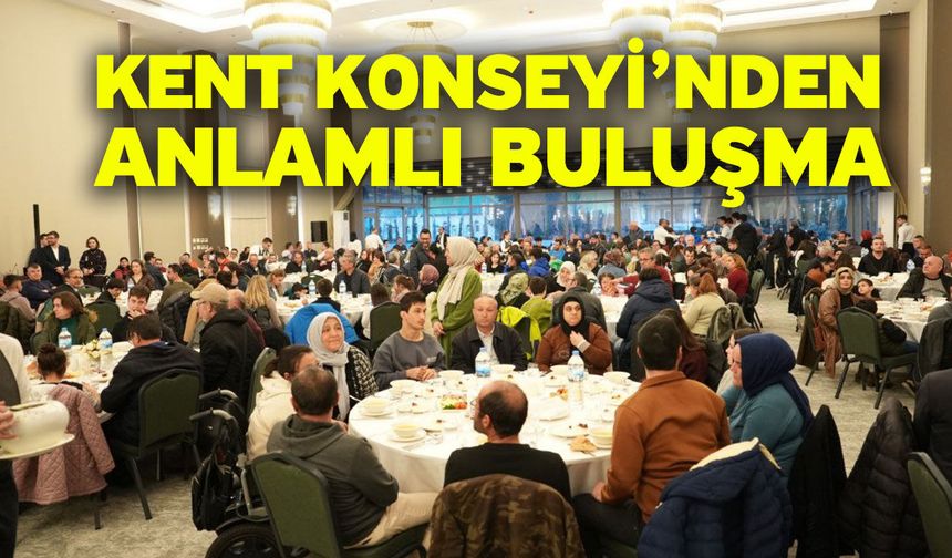 Engelliler Meclisi iftarda bir araya geldi