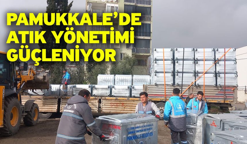 Pamukkale’de Atık Yönetimi Güçleniyor