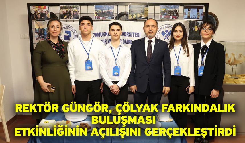 Rektör Güngör, Çölyak Farkındalık Buluşması Etkinliğinin Açılışını Gerçekleştirdi