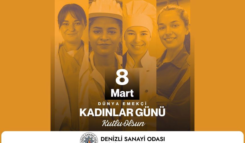 DSO 8 Mart Dünya Emekçi Kadınlar Günü Mesajı