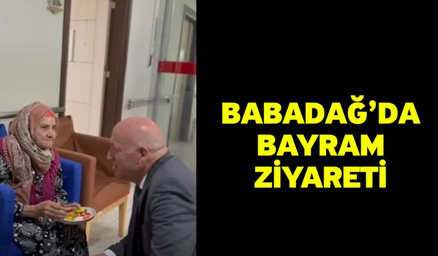 Babadağ’da Bayram Ziyareti: Huzurevi Sakinlerine Anlamlı Buluşma