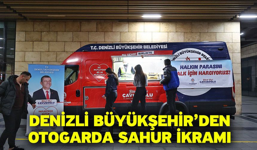 Mobil ikram araçlar bu kez yolcular için görevde