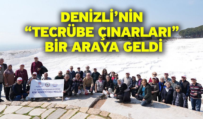 Denizli Büyükşehir’in Yaşlılara Saygı Haftası dolu dolu geçti