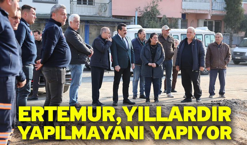 Kuşpınar Pazar yeri’ndeki sorun Başkan Ertemur’la çözülüyor