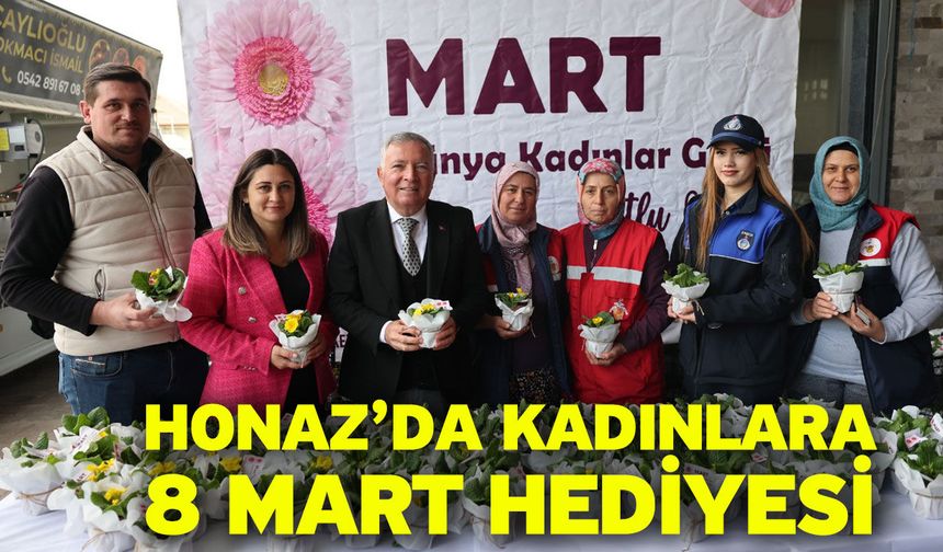 Honaz’da Kadınlara 8 Mart Hediyesi