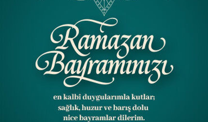 PAMUKKALE ÜNİVERSİTESİ RAMAZAN BAYRAMI KUTLAMA İLANI