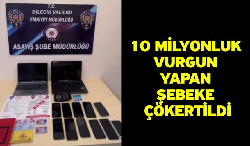 Kendilerini MİT görevlisi olarak tanıtarak 10 Milyonluk Vurgun Yapan Şebeke Çökertildi