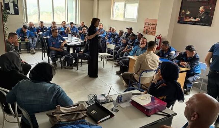 Belediyeden Personele Sağlıklı Çalışma Ortamı İçin Eğitim