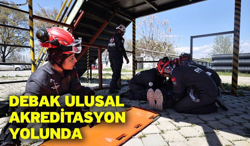 Büyükşehir DEBAK ekibi, eğitimlerini aralıksız sürdürüyor