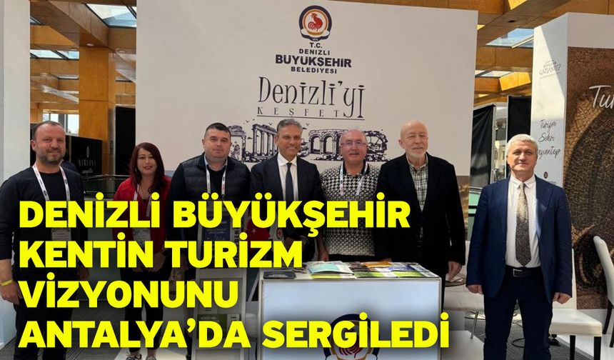 Ünlü oyuncu Ezel Akay’dan Denizli standına ziyaret