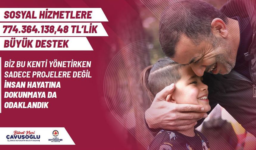 Büyükşehir’den sosyal hizmetlere rekor bütçe: 774 milyon TL