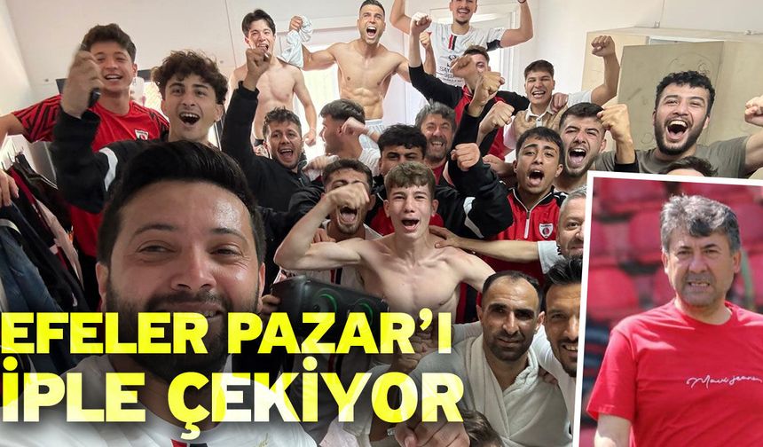 Efeler Pazar’ı iple çekiyor