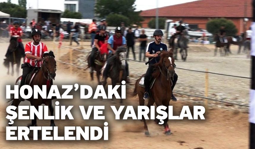 Honaz’daki Şenlik ve Yarışlar Ertelendi