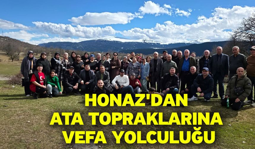 Honaz'dan ata topraklarına vefa yolculuğu
