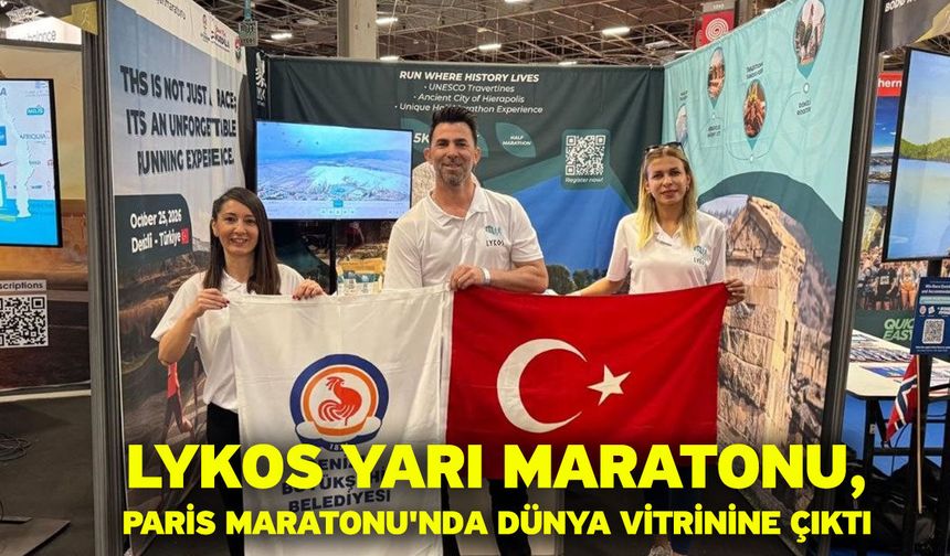 Lykos Yarı Maratonu, Paris Maratonu'nda dünya vitrinine çıktı