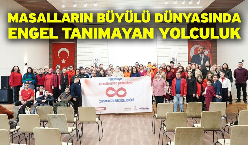 Denizli Büyükşehir’den engelsiz gönüllere masallı dokunuş