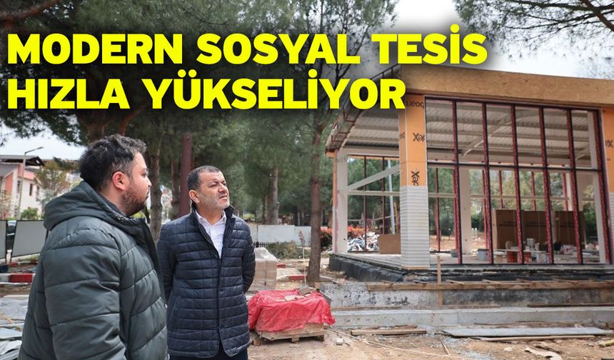 Çavuşoğlu’ndan Yunus Emre Sosyal Tesisi’ne yerinde inceleme