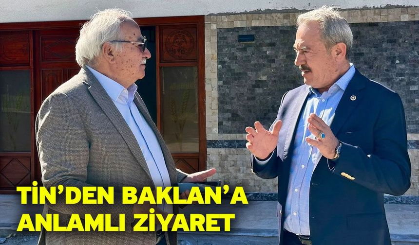 Tin’den Baklan’a Anlamlı Ziyaret