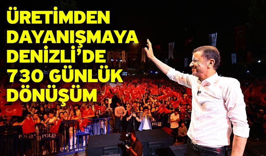 Hayata Dokunan Belediyecilik: Denizli Örneği