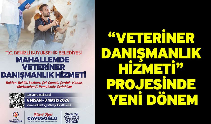 Denizli Büyükşehir’den üreticiye sahada destek