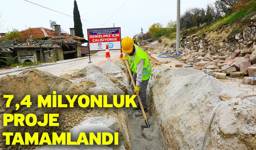 Büyükşehir DESKİ’den Honaz’da altyapı hamlesi