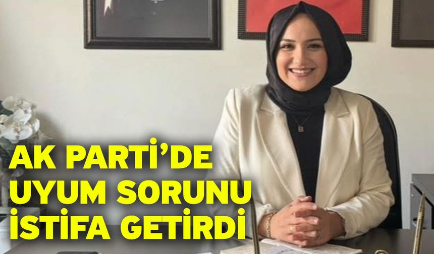 Ak Parti’de uyum sorunu istifa getirdi