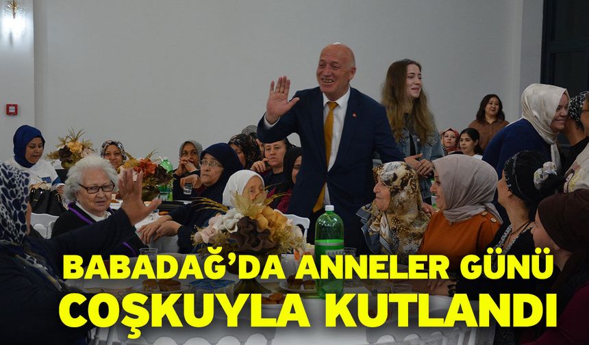 Babadağ’da Anneler Günü Coşkuyla Kutlandı