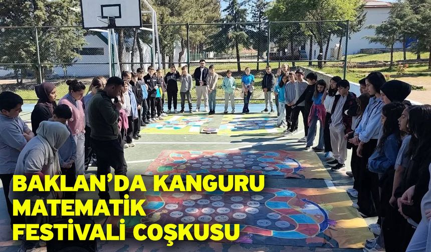 Baklan’da Kanguru Matematik Festivali Coşkusu