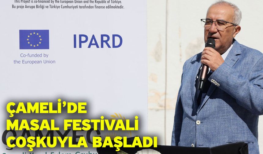 Çameli’de Masal Festivali Coşkuyla Başladı