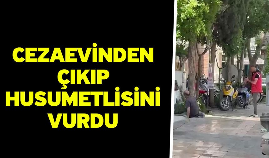 Cezaevinden Çıkıp Husumetlisini Vurdu