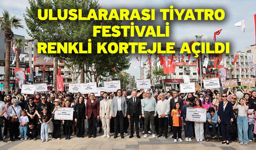 38. Uluslararası Amatör Tiyatro Festivali başladı