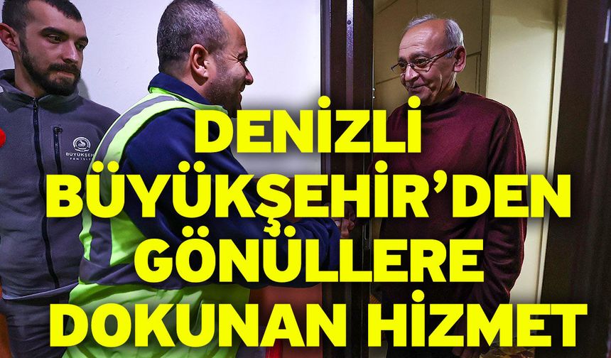 Büyükşehir yaşlıların günlük yaşamını kolaylaştırıyor